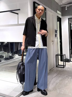 はのやんさん（メンズ・182cm）の春コーディネート