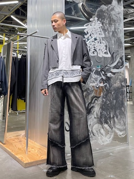 はのやんさん（メンズ・182cm）の秋コーディネート