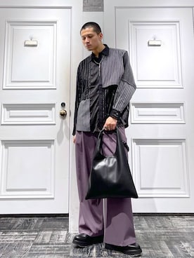 はのやんさん（メンズ・182cm）の春コーディネート