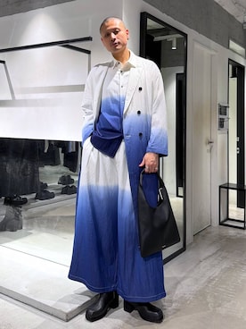 「HARE（ハレ）のアイテム（ジャケット/アウター）」を使った、はのやんさん（メンズ・182cm）の春コーディネート