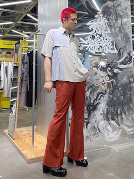 はのやんさん（メンズ・182cm）の春コーディネート