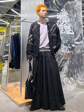 はのやんさん（メンズ・182cm）の秋コーディネート