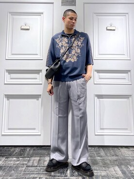 はのやんさん（メンズ・182cm）の春コーディネート