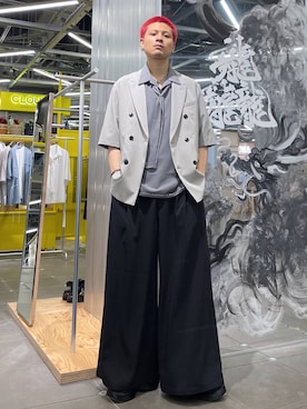 はのやんさん（メンズ・182cm）の夏コーディネート