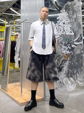 はのやんさん（メンズ・182cm）の夏コーディネート