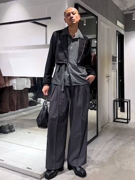 はのやんさん（メンズ・182cm）の秋コーディネート