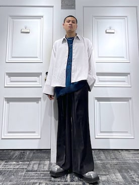 はのやんさん（メンズ・182cm）の春コーディネート