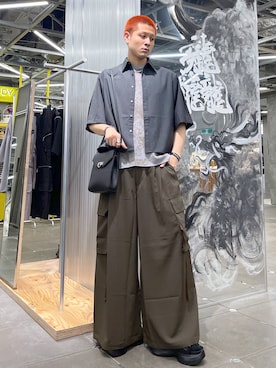 はのやんさん（メンズ・182cm）の春コーディネート