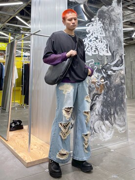 はのやんさん（メンズ・182cm）の春コーディネート