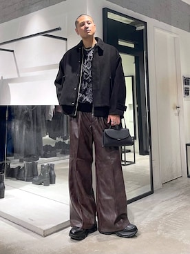 「HARE」｜はのやんさん（メンズ・182cm）の冬コーディネート