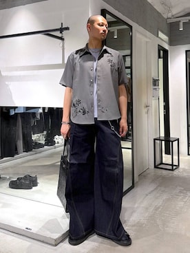 「HARE（ハレ）のアイテム（財布/小物）」を使った、はのやんさん（メンズ・182cm）の夏コーディネート