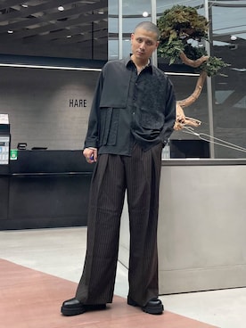 はのやんさん（メンズ・182cm）の秋コーディネート