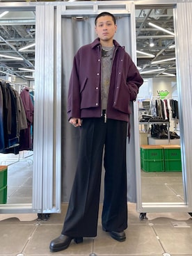 はのやんさん（メンズ・182cm）の冬コーディネート