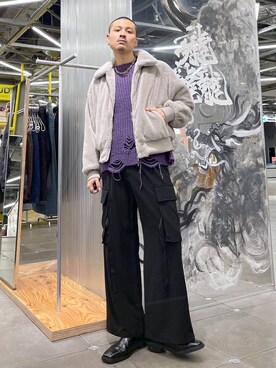 はのやんさん(メンズ・182cm)の冬コーディネート