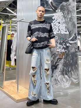 はのやんさん（メンズ・182cm）の夏コーディネート