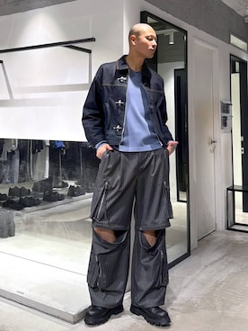 はのやんさん（メンズ・182cm）の春コーディネート