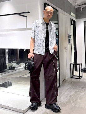 「HARE（ハレ）のアイテム（財布/小物）」を使った、はのやんさん（メンズ・182cm）の夏コーディネート