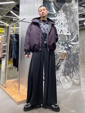 はのやんさん（メンズ・182cm）の冬コーディネート