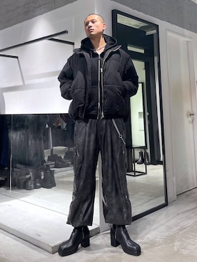 「アイテム（財布/小物）」を使った、はのやんさん（メンズ・182cm）の秋コーディネート