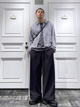 はのやんさん（メンズ・182cm）の春コーディネート