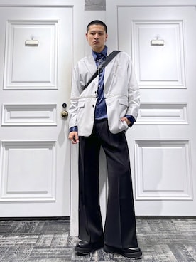 はのやんさん(メンズ・182cm)の春コーディネート