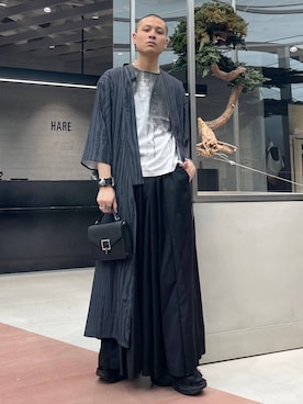 「アイテム（水着/着物・浴衣）」を使った、はのやんさん（メンズ・182cm）の夏コーディネート