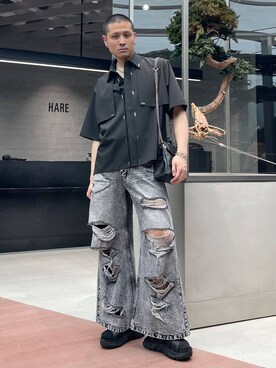 はのやんさん(メンズ・182cm)の春コーディネート