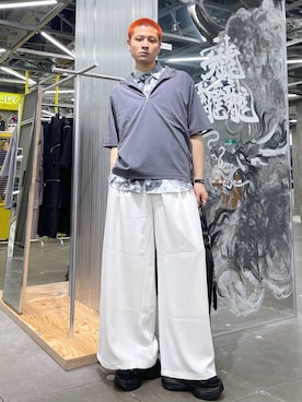 はのやんさん（メンズ・182cm）の春コーディネート