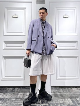 はのやんさん（メンズ・182cm）の春コーディネート