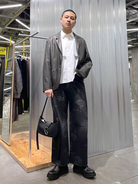 はのやんさん（メンズ・182cm）の春コーディネート