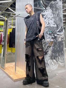 はのやんさん(メンズ・182cm)の夏コーディネート