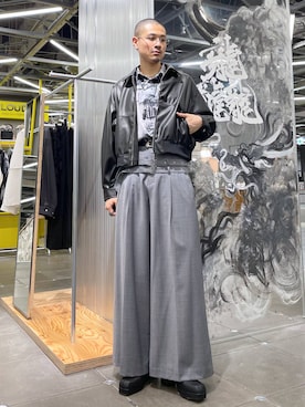 はのやんさん（メンズ・182cm）の秋コーディネート