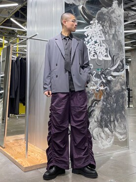 はのやんさん（メンズ・182cm）の秋コーディネート