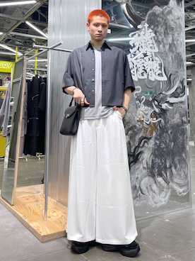 はのやんさん（メンズ・182cm）の春コーディネート