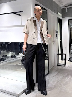 はのやんさん(メンズ・182cm)の春コーディネート