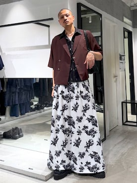 はのやんさん(メンズ・182cm)の夏コーディネート