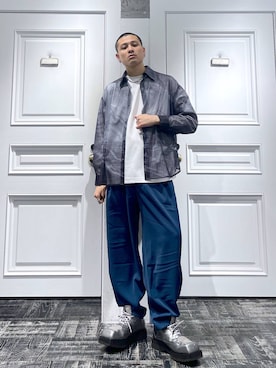 はのやんさん（メンズ・182cm）の春コーディネート