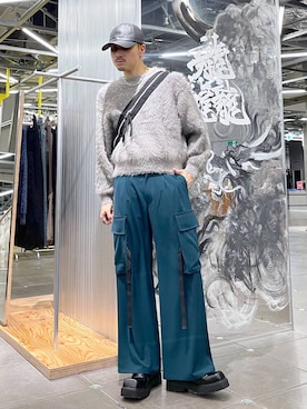 はのやんさん（メンズ・182cm）の秋コーディネート