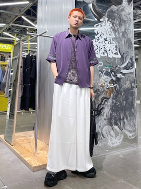 はのやんさん（メンズ・182cm）の春コーディネート