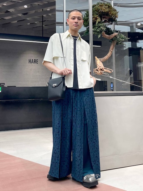 セール】【SET UP対応】レースレイヤードパンツ(HARE)（その他パンツ