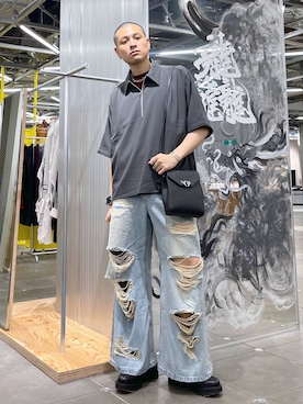 はのやんさん（メンズ・182cm）の夏コーディネート