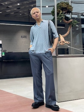 はのやんさん（メンズ・182cm）の夏コーディネート