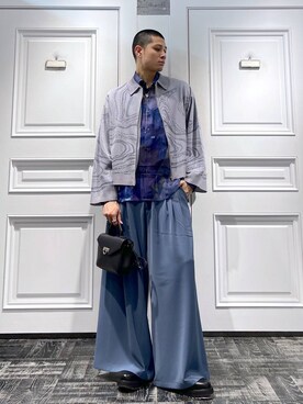 はのやんさん（メンズ・182cm）の春コーディネート