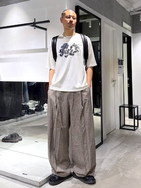 はのやんさん(メンズ・182cm)の夏コーディネート