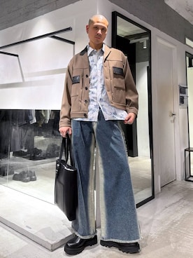 はのやんさん（メンズ・182cm）の冬コーディネート