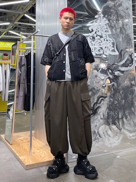 はのやんさん（メンズ・182cm）の夏コーディネート