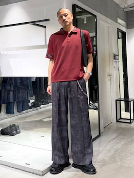 「HARE（ハレ）のアイテム（腕時計）」を使った、はのやんさん（メンズ・182cm）の夏コーディネート