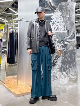 はのやんさん（メンズ・182cm）の秋コーディネート