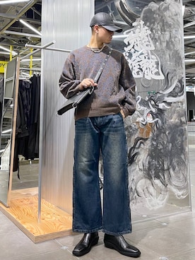 はのやんさん（メンズ・182cm）の秋コーディネート