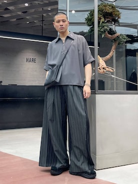 はのやんさん（メンズ・182cm）の夏コーディネート